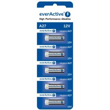 EverActive 5 x alkaline batteries 27A 12V-...