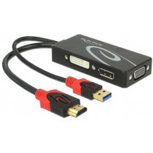 DELOCK Adapter HDMI -> DVI(24+5) / VGA...