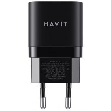 HAVIT USB-A+USB-C Charger UC30 EU (black)