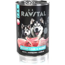 Ravital Turkey, Lamb & Rabbit konserv...
