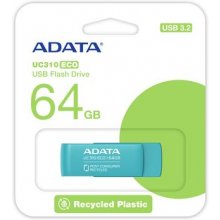 Adata MEMORY DRIVE FLASH USB3.2 64GB/GREEN...