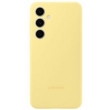 Samsung Silicone Case für Galaxy S24 FE gelb