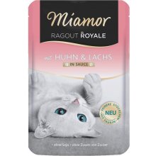 Miamor Ragout Royale Chicken and salmon in...