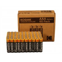 Kodak XTRALIFE alkaline AAA aku (60 pack)