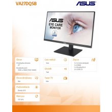 Monitor ASUS 27 inch VA27DQSB IPS DP HDMI...
