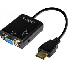 Savio HDMI-VGA adapter AK-76 with audio