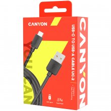 CANYON cable UC-2 USB-C 5W 1m Black