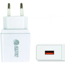 Charger EXTRA DIGITAL USB: 220V, 18W, QC3.0