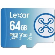 Mälukaart Lexar FLY microSDXC UHS-I card 64...