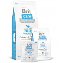 Brit Grain-free Junior Large Breed Salmon &...