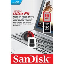SANDISK USB-Stick 16GB Ultra FIT USB 3.1...