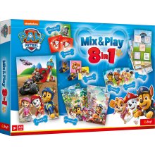 TREFL PAW PATROL lauamängude komplekt 8in1...