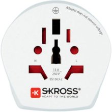 SKROSS 1.500210-E power plug adapter Type F...
