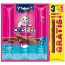 Vitakraft Cat Stick Salmon - cat treats - 3...