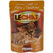 Monge LeChat Pouches Chunkies with Chicken...