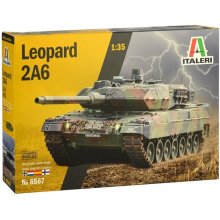 Italeri Plastic model Tank Leopard 2A6