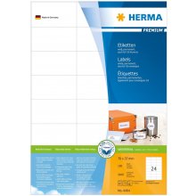 Herma Etiketten Premium A4 weiß 70x37 mm...