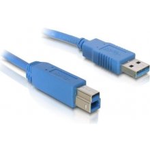 DELOCK USB3.0 Kabel A -> B St/St 3.00m blau