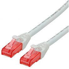 Goobay Patch cable Cat6 U/UTP flat white...