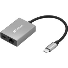 SANDBERG 136-60 USB-C Gigabit Adapter PD100W