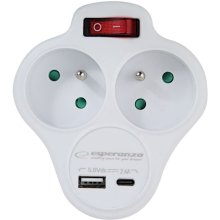 Esperanza ELK311W Electrical splitter 2 GN...