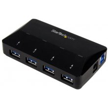 STARTECH 4-PORT USB 3 HUB + 2.4A DCP