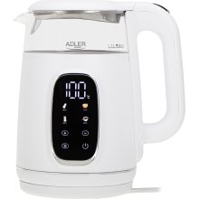 Adler AD 1305 electric kettle white/silver