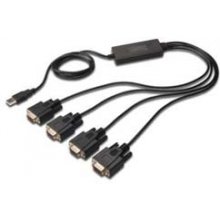 DIGITUS USB 20 TO 4XRS232 CABLE 1.5M