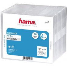 Hama 111273 DVD case 4 discs Transparent