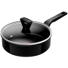 TEFAL Sautepan + Lid Renew Black