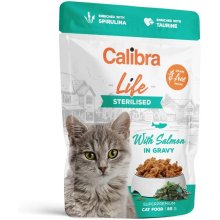 Calibra Cat Life pouch Sterilised Salmon in...