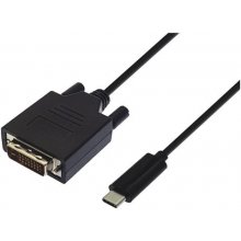 M-CAB 2M USBC - DVI M/M 1080P60HZ COPPER...
