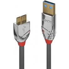 LINDY USB 3.0 Kabel Typ A/Micro-B Cromo Line...