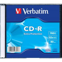 VERBATIM CD-R 700MB 10pcs Pack 52x SlimCase