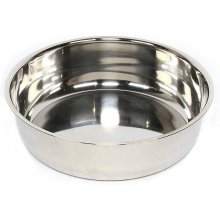 Trixie Stainless steel bowl, rubber base...