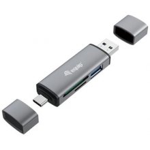 Equip Kartenleser USB 3.0+USB-C für...