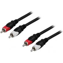 DELTACO MM-114 audio cable 15 m 2 x RCA...