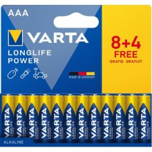 VARTA Batterie LONGLIFE Power AAA NEU 12St...