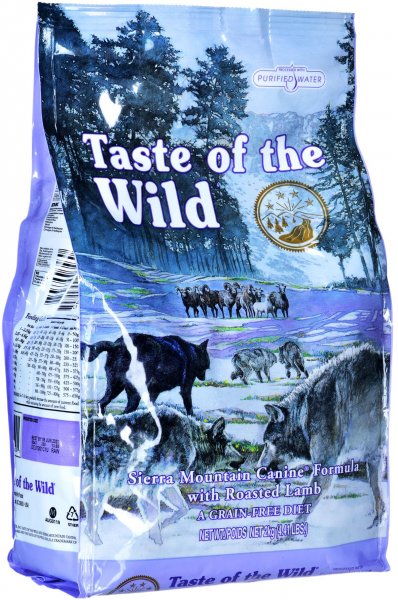 taste of the wild dog food purple bag