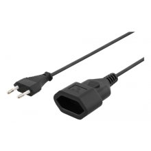 DELTACO cable, CEE 7/16 to IEC 60906-1...