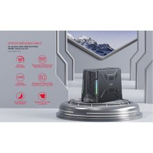 UNITEK Disc Clone Station 4xM.2 SSD, USB4;...