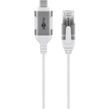 Goobay 74392 USB 3.1 type A to RJ45 3 m Hvid
