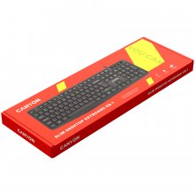 CANYON Wired Keyboard, 104 keys, USB2.0...