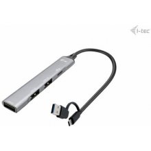 I-Tec USB-A/USB-C 4 PORT HUB 1X USB-C 3.1+3X...