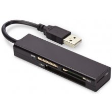 Ednet 85241 card luger USB 2.0 Black