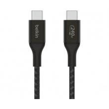 Belkin 240W BRAIDED C-C CABLE 2M BLK