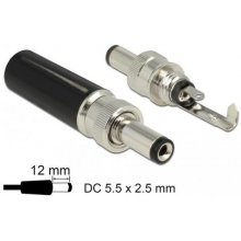 DeLOCK Strøm DC jackstik 5,5 mm (ID 2,1 mm)...