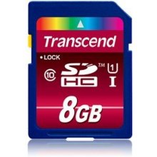 Transcend SDHC 8GB Class 10 UHS-I 400x...