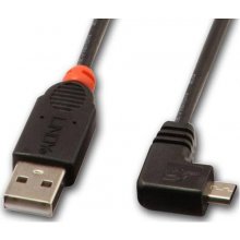 Lindy CABLE USB2 A TO MICRO-B 1M/90 DEGREE...