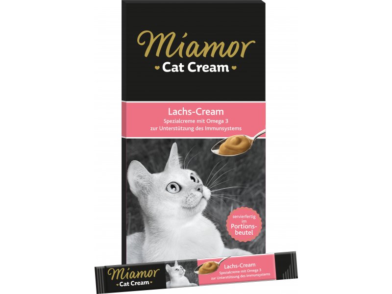 miamor cat snack lachs cream